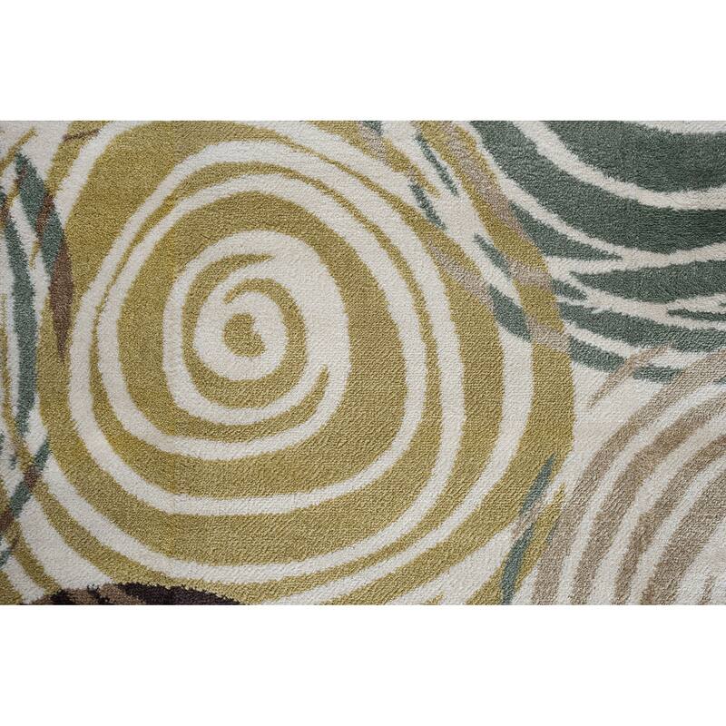 Decora Modern & Contemporary Floral Indoor Area Rug
