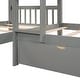 preview thumbnail 13 of 31, Twin L-Shaped Bunk bed with Drawers