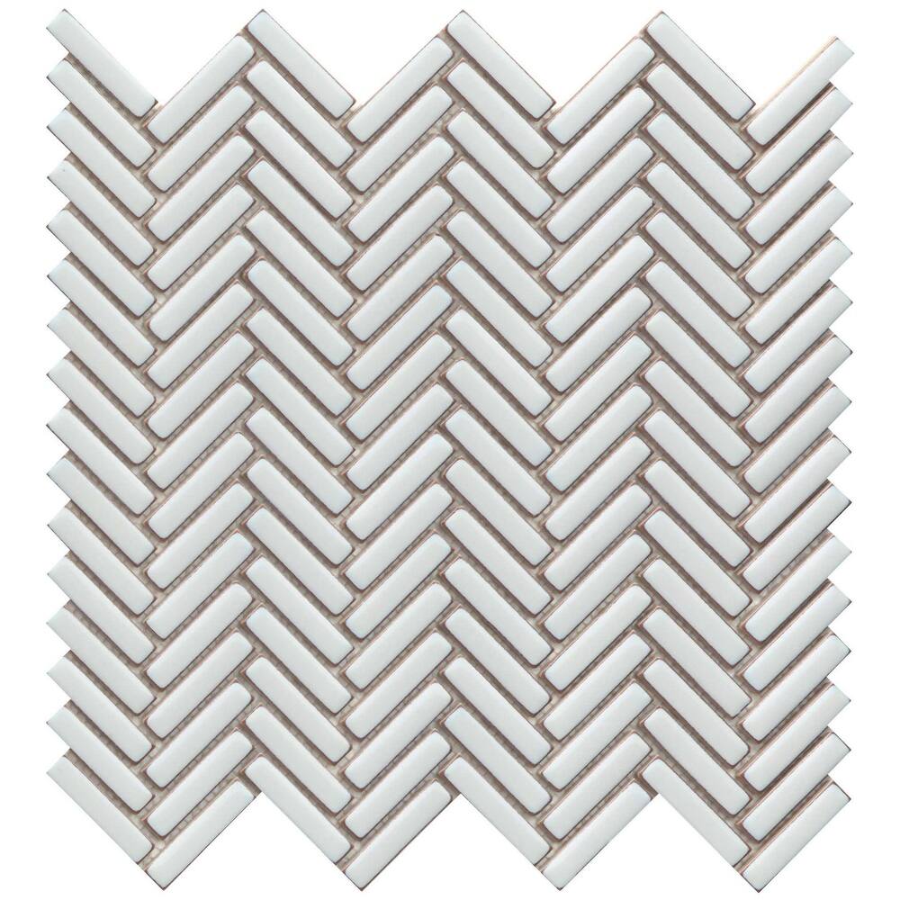 Emser Tile W95REGA1111MMHB Regala - 11" x 11" Chevron Wall Tile -