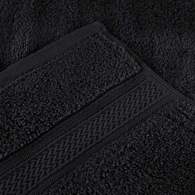 Superior Chevron Zero Twist Cotton Face Towel Washcloth Set of 12