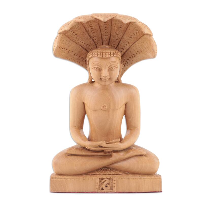 Novica Handmade Shelter From The Storm Wood Sculpture