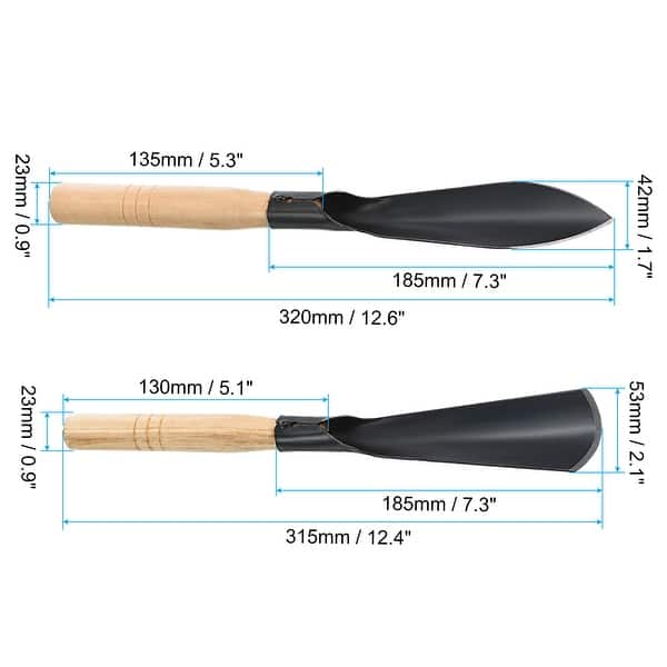 slide 3 of 5, Garden Trowel Garden Hand Shovel Trowel Garden Tool Flower Shovel - Black Black