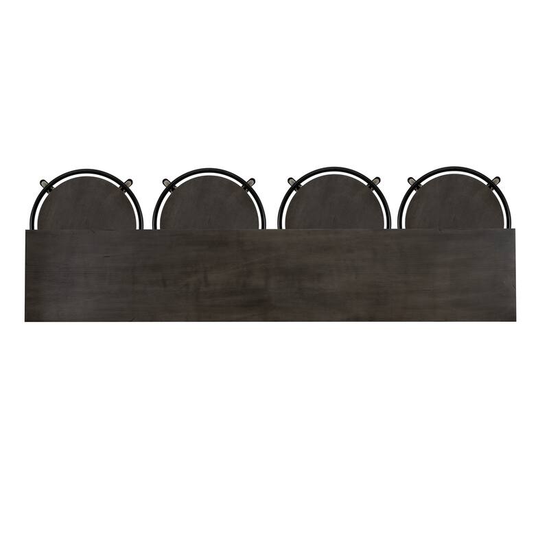 Caverly 5-Piece Adjustable Sofa Bar and Stool Set