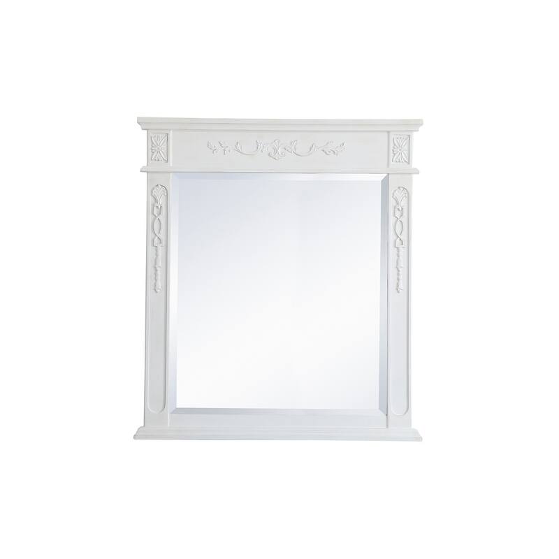 Elegant Lighting Antique Beige Vanity Mirror (22" x 28")