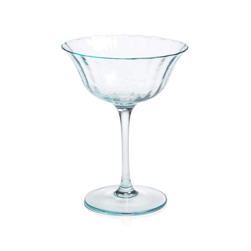 Apéritif 4-Piece Set Summer Cocktail Coupe Glasses - Sapphire