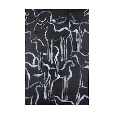 Horse Herd II (40 x 60) Canvas Art Print