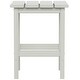preview thumbnail 29 of 69, POLYTRENDS Laguna All Weather Poly Outdoor Side Table - Square