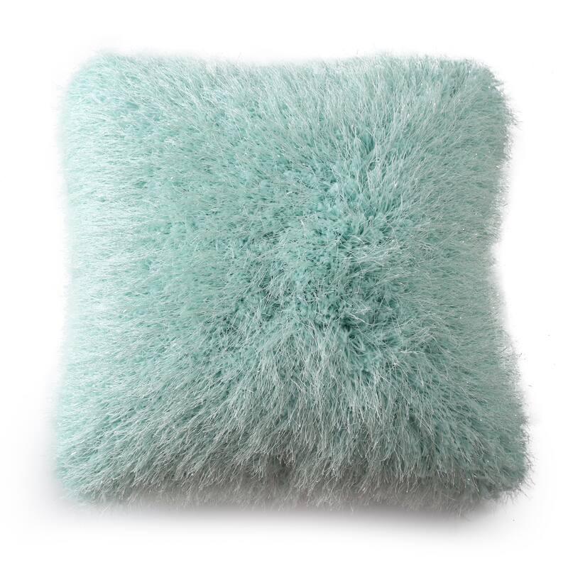 Manhattan Collection Shag Pillow