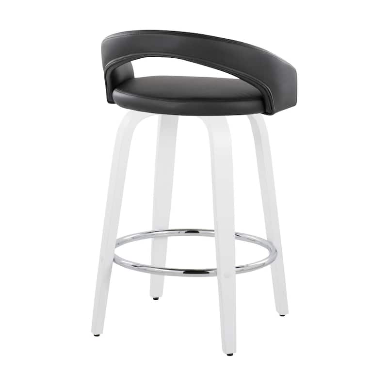 Grotto Upholstered 26" Fixed-Height Counter Stool - Set of 2