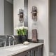 preview thumbnail 14 of 16, CO-Z Modern Geometric LED Wall Sconce Vanity Light Fixture