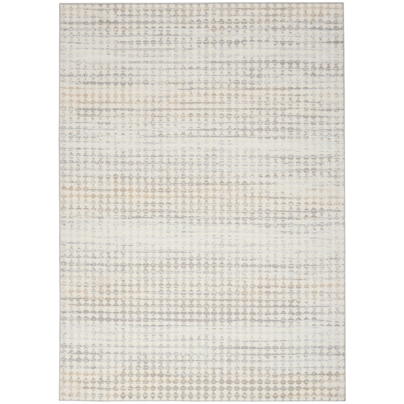 Calvin Klein CK950 Rush Indoor only Cream / Ivory Geometric Area Rug