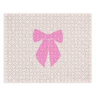 Daily Regina Designs Pink Bow Puzzle - Bed Bath & Beyond - 40494714