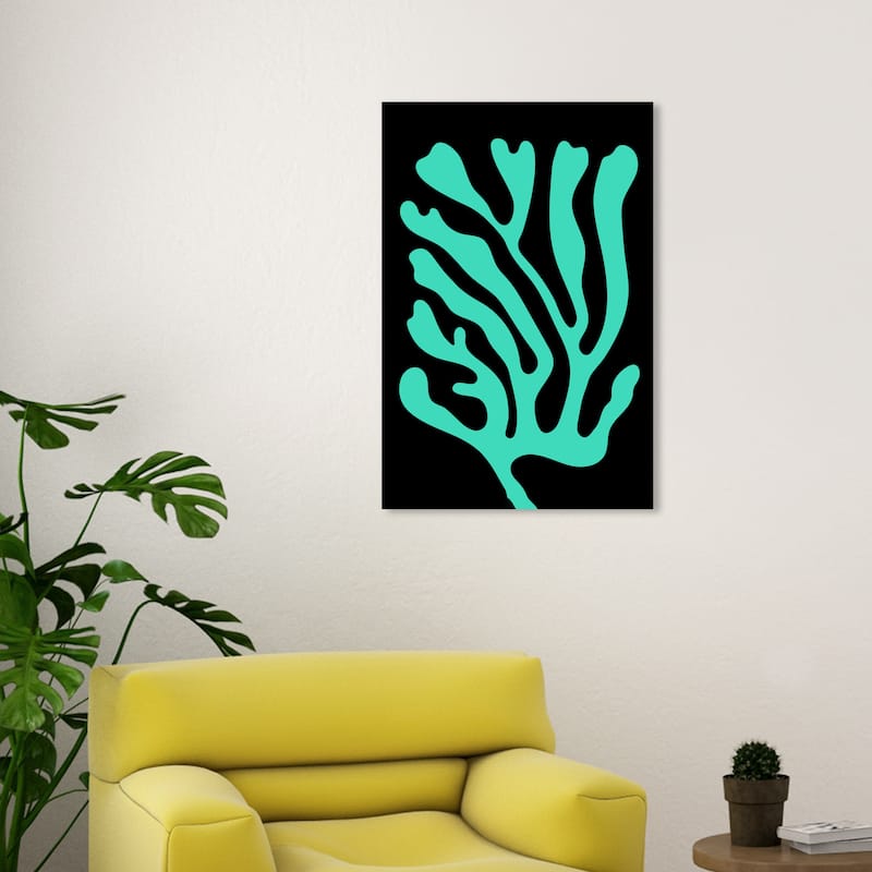 Wynwood Studio Canvas Nautical and Coastal Poster Coral Brown and Modern & Contemporary Wall Art Canvas Print - 20 x 30