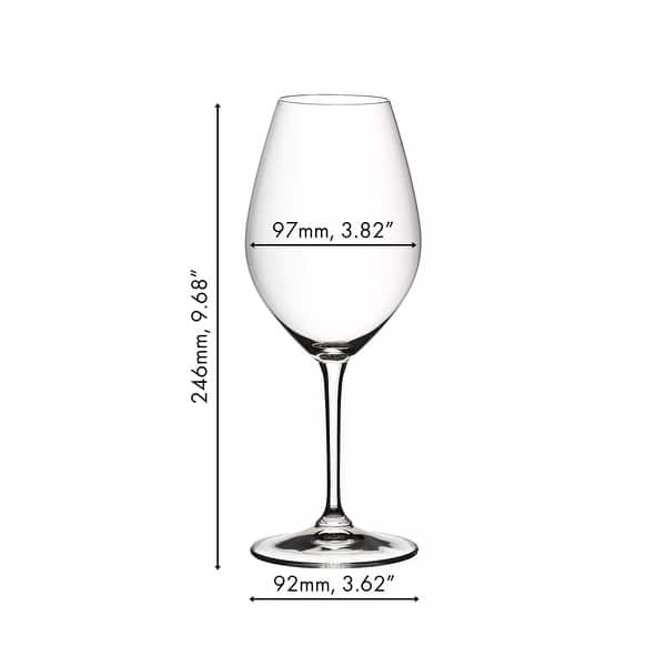 Riedel Set of 2 Wine Friendly Red Wine Glasses - 23.5 oz - Bed Bath & Beyond  - 39730682