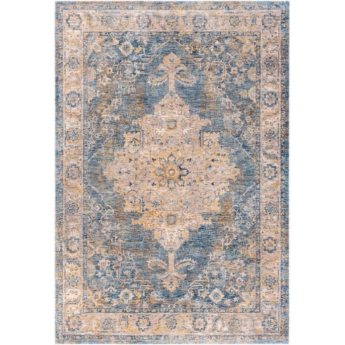 Livabliss Traditional Mirabel Medallion Area Rug