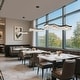 preview thumbnail 6 of 13, Modern Glam 1-Light LED Crystal Chandelier Island Lights for Dining Room - W 33.5" x H 9" x D 7.9"
