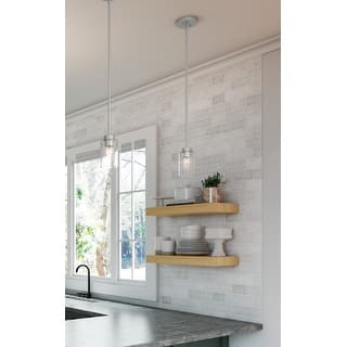 Hunter Hartland 1-Light Mini Pendant - Kitchen Island, Dining Room, Bedroom - Farmhouse, Industrial