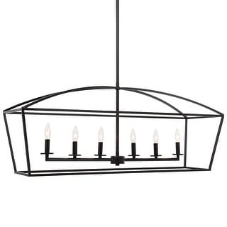 Uttermost Clayton 6-Light Linear Chandelier
