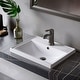 preview thumbnail 2 of 20, Karran Randburg KBF520 Single-Handle Single Hole Basin Bathroom Faucet with Matching Pop-up Drain