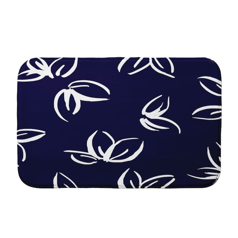 Eva Bath Mat - 21 x 34 - Navy