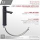 preview thumbnail 33 of 34, Single Hole Single-Handle Vessel Bathroom Faucet - Faucet Height: 12" | Spout Height: 8 3/4"