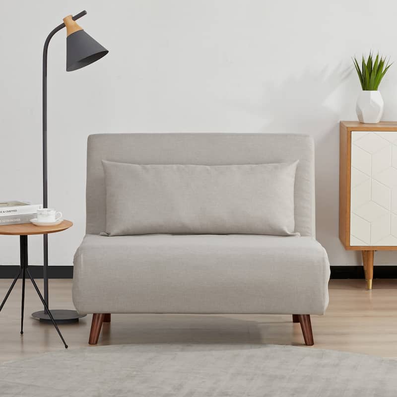 Artdeco Home - Tustin Upholstered Convertible Lounge/ Sleeper Chair