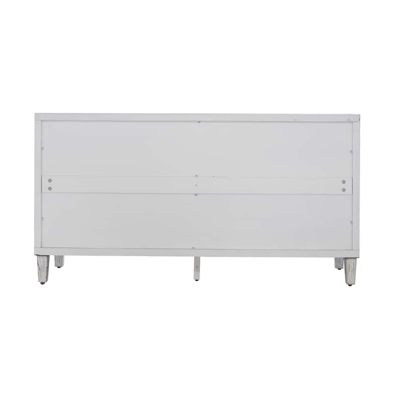 Accent Cabinet 4 Door Wooden Cabinet Sideboard Buffet Server Cabinet