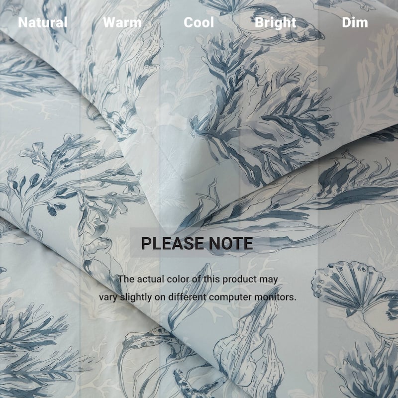 Harbor House Botanical 100% Cotton Sateen Duvet Cover Set