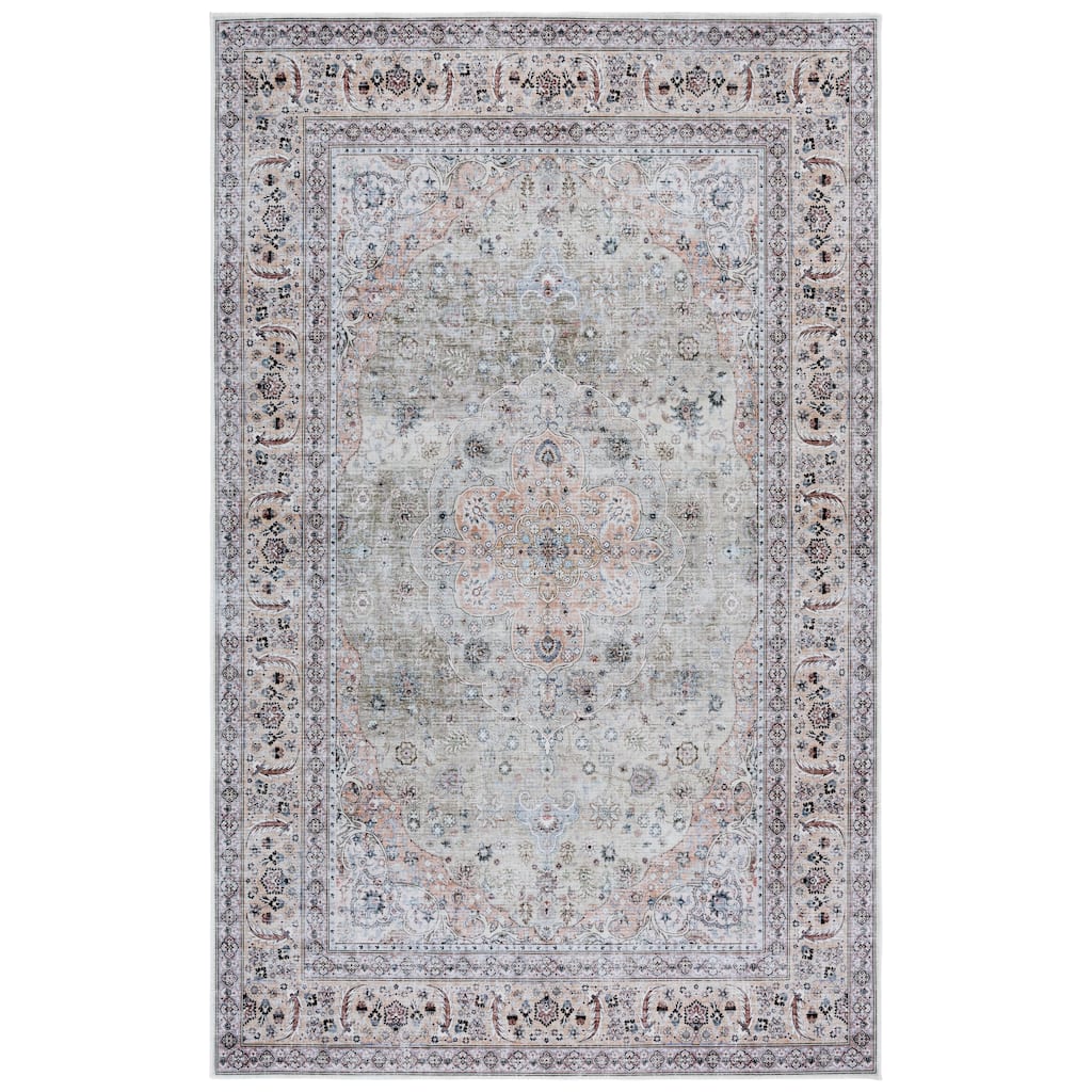 SAFAVIEH Arizona Polyxeni Machine Washable & Slip Resistant Rug