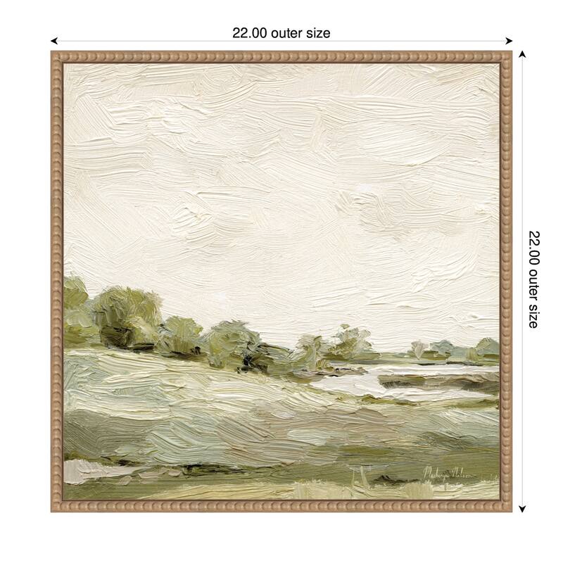 Kate and Laurel Petit View No 7 by Mackenzie Nelson Framed Canvas Wall Art Print