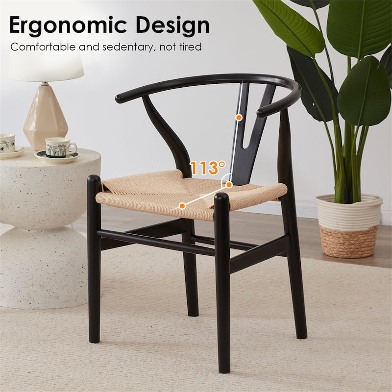 Set of 2 Mid-Century Modern Dining Chairs