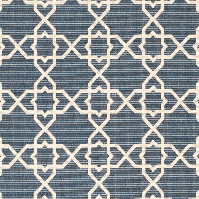 SAFAVIEH Courtyard Lawanda Trellis Indoor/ Outdoor Waterproof Patio Backyard Rug