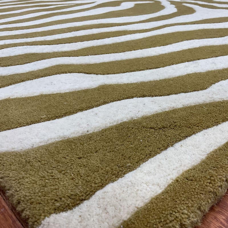 HERAT ORIENTAL Handmade 6' x 6' Wool Rug - 6' x 6'