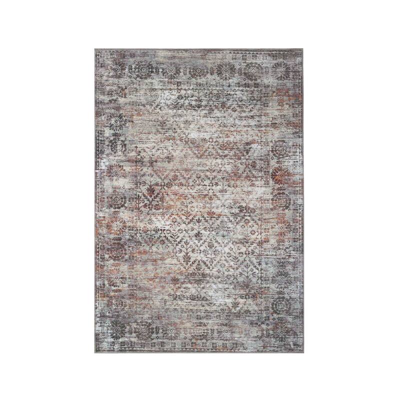 Superior Macaw Lattice Non-Slip Machine Washable Indoor Area Rug or Runner