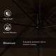 preview thumbnail 108 of 143, North Bend 9-foot Round Auto-tilt, Bronze Finish, Sunbrella Patio Umbrella by Havenside Home