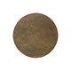 preview thumbnail 16 of 17, 20"L Metal Drum Accent Table with Hammered Design, Contemporary Side, End, and Nightstand Table for Living Room and Bedroom