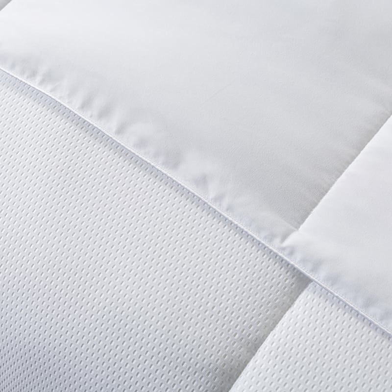 Waverly Embossed Dot Down Alternative Comforter - Full - Queen - White