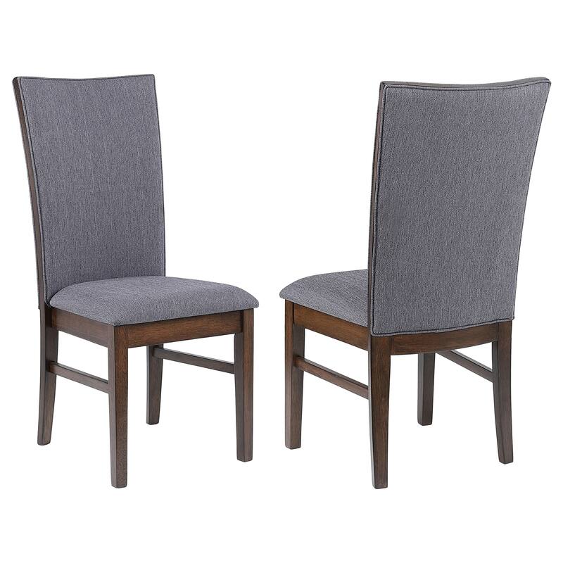 Wawona Grey Upholstered Dining Side Chair Grey (Set of 2)