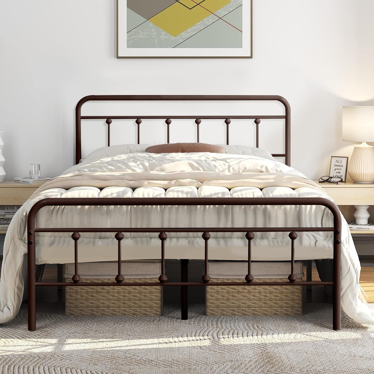 Wire bed outlet frame king