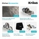 preview thumbnail 10 of 13, KRAUS Standart PRO Stainless Steel 33 in 40/60 Undermount Kitchen Sink