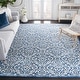 preview thumbnail 1 of 23, SAFAVIEH Brentwood Linza Traditional Oriental Rug 10' x 13' - Navy/Creme - Rectangle