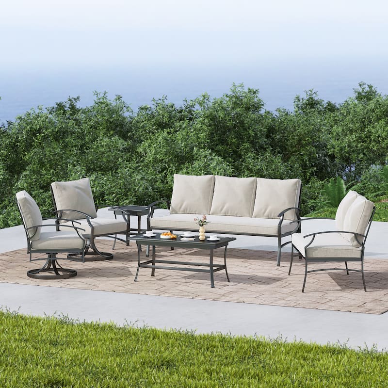 DREAMSIDEA Outdoor Furniture Conversation Patio Set