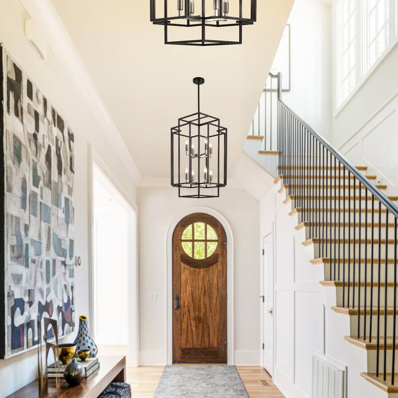 Fixture Rustic Lantern Pendant Lighting for Kitchen Hallway