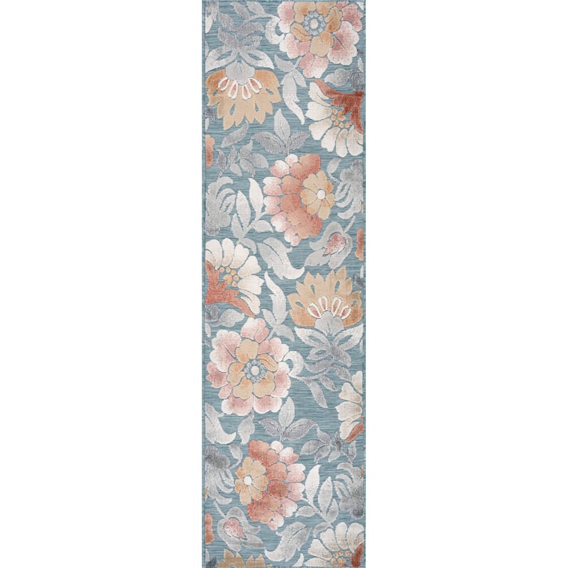 Tropicana Tropical Floral Indoor/Outdoor Area Rug
