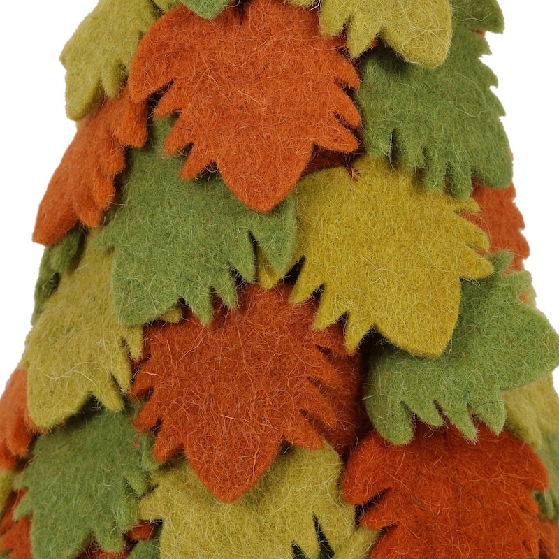 Novica Handmade Holiday Beauty In Green Wool Christmas Decoration