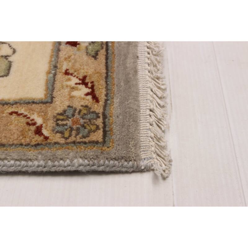 ECARPETGALLERY Hand-knotted Jamshidpour Grey Wool Rug - 8' x 10' 3"