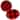 Certified International Red Buffalo Plaid Melamine 2 Piece Platter Set - 14-inch