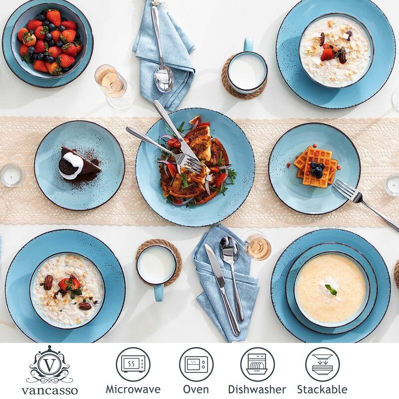 vancasso Navia 16-piece Stoneware Dinnerware Set (Service for 4)