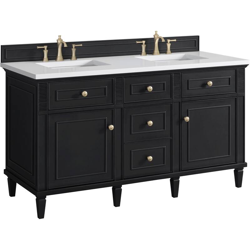 James Martin Vanities 424-V60D-M Lorelai 60" Free Standing Double