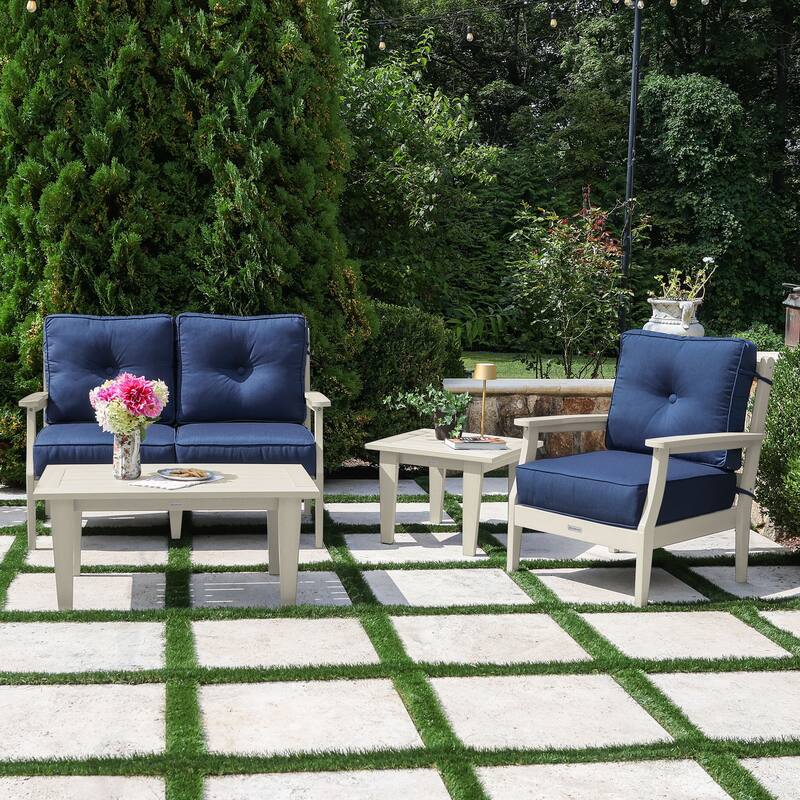 HIGHWOOD Lehigh 4-Piece Deep Seating Set